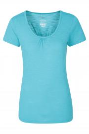 Damski T-shirt Agra  - Blue