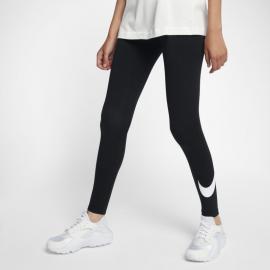 Damskie legginsy z logo Swoosh Nike Sportswear - Czerń