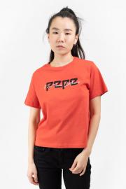 Pepe Jeans koszulka damska Pearl PL504479 S czerwona