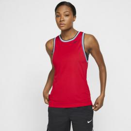 Damska koszulka bez rękawów do koszykówki Nike Dri-FIT - Czerwony
