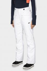 Spodnie narciarskie damskie SPDN004 - biały
