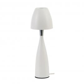 Lampe à poser LED Anemon en blanc 38,9 cm