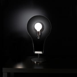 Remarquable lampe à poser Flat 32 noire