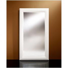 Deknudt Mirrors Miroir Contemporain Nick L White Large Rectangulaire Blanc 106x189 cm