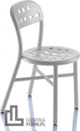 Krzesło Pipe białe