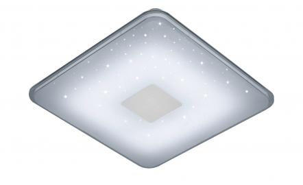 Trio LED-Deckenleuchte, Glas mit Effekt ¦ weiß ¦ Maße (cm): B: 42,5 H: 6 Lampen & Leuchten > Innenleuchten > Deckenleuchten - Höffner
