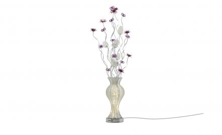 KHG LED-Stehleuchte, Vasenform ¦ silber Lampen & Leuchten > Innenleuchten > Stehlampen - Höffner