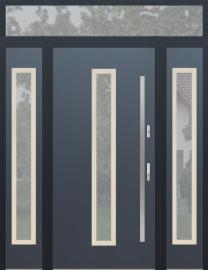 kundenspezifische Konfiguration - Fargo Tür mit zwei Seitenwänden und Oberlicht