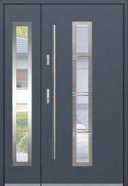 Fargo 12B DB - Eingangstüren aus Metall mit Seitenteil
