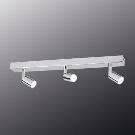 Modern gestaltete LED-Deckenleuchte 3-flg