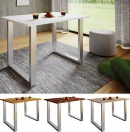 VCM Premium Esszimmertisch Holztisch Esstisch Tisch Xona U weiß
