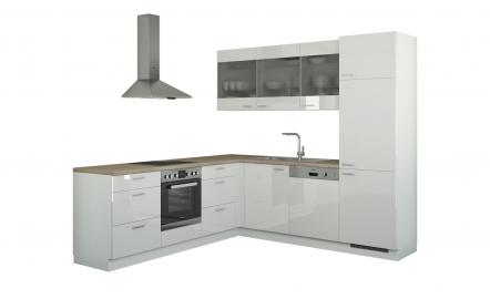 Winkelküche ohne Elektrogeräte  Sylt ¦ weiß Küchen > Küchenblöcke ohne E-Geräte - Höffner