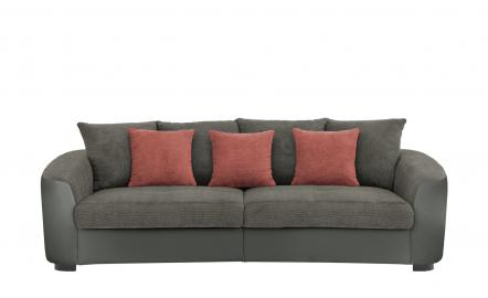 Big Sofa  Cancuun ¦ grau ¦ Maße (cm): B: 242 H: 62 T: 129 Polstermöbel > Sofas > Big-Sofas - Höffner