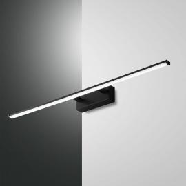 LED-Wandleuchte Nala, schwarz, Breite 75 cm