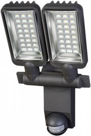 Brennenstuhl LED Strahler Duo Premium City SV5405 31 W, anthrazit, mit Bewegungsmelder