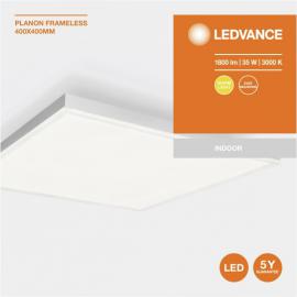 Ledvance LED Deckenleuchte Planon Frameless weiß