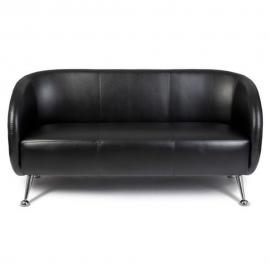 ST. LUCIA | 3-Sitzer - Lounge Sofa Schwarz