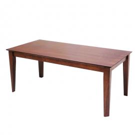 Esstisch HHG-815, Esszimmertisch Küchentisch Holztisch Tisch, rechteckig Massiv-Holz ~ 160x90cm
