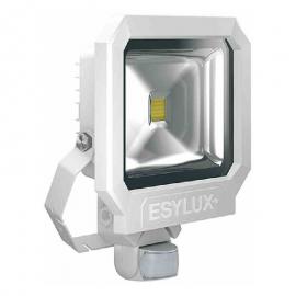 Esy-lux - OFL/AFL SUN LED-Strahler 30W 1 LED weiß + Bewegungsmelder Außenleuchte Leuchte