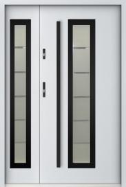 Sta Hevelius Duo Noir - moderne Haustüren mit Seitenteil