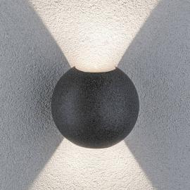 Paulmann Concrea LED-Außenwandleuchte, rund