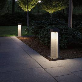 Paulmann Concrea LED-Sockelleuchte, Höhe 45 cm