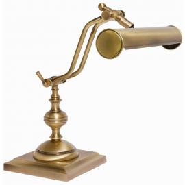 Tischlampe Messing Schreibtischleuchte in Bronze